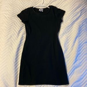 Princess Polly Black T-Shirt Dress
